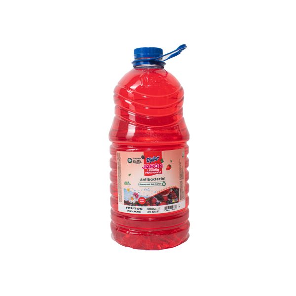 JABON LIQUIDO MANOS ANTIBACTERIAL DYILOP FRUTOS ROJOS X 3800 ml