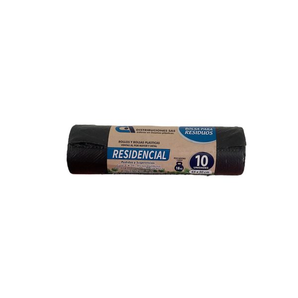 ROLLO PRECORTE X 10 UND NEGRO