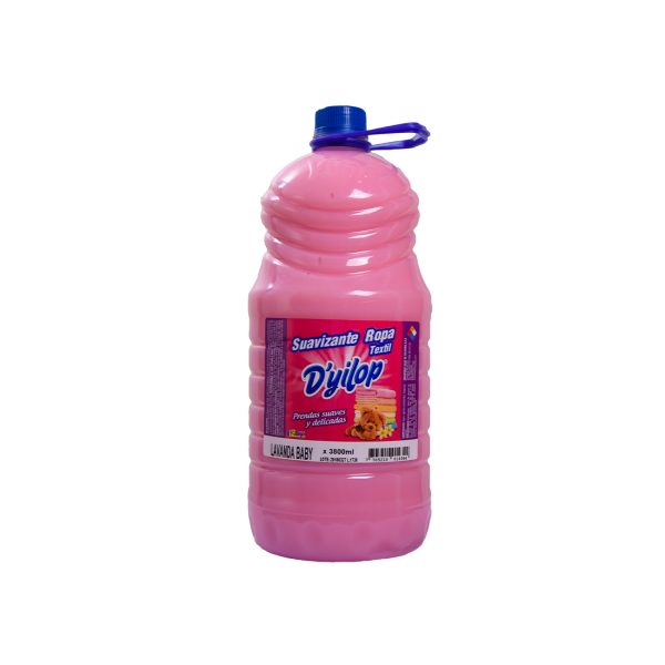 SUAVIZANTE TEXTIL DYILOP LAVANDA BABY X 3800 mL